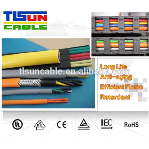 Flexible drag chain cables EKM71383 series ( Double sheathed shielded )